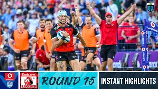 Vodacom Bulls v Emirates Lions| Instant Highlights | Round 15 | URC 2022/23