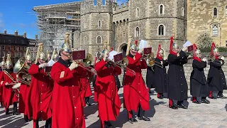 Changing the Guard Windsor - 2.4.2024 Band of the Household Cavalry