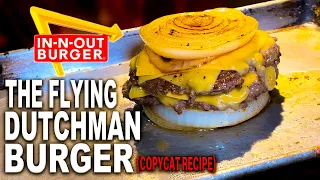 IN-N-OUT Flying Dutchman Burger | Onions as the Bun (Copycat Recipe)