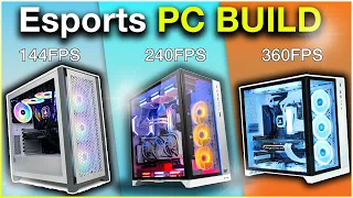 Top 3 Best "Esports" Gaming PC Builds in 2024 [ Fortnite, CS 2, Valorant & More] 🔫