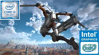 Attack on Titan Wings of Freedom Intel HD 620(Low End Pc)