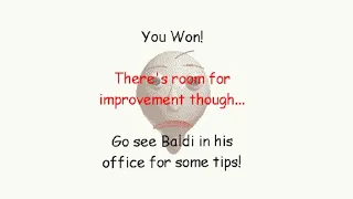 Baldi's Basics in Education and Learning [v1.4.3]: Secret Ending (Wrong Answers Only)