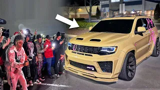 WIDEBODY TRACKHAWK TAKES OVER CAR MEET