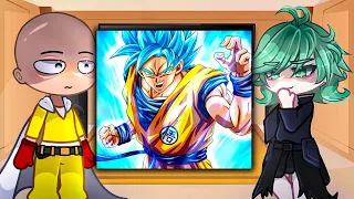 Opm React To Dragon Ball Part 2 || One Punch Man || Gacha Club