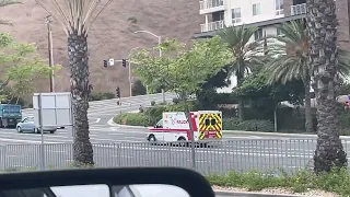 (Failure To Yield) Falck Ambulance 8399 Responding