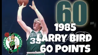 Larry Bird Highlights 60 Points 1985