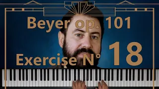 Piano tutorial - Beyer Op. 101 esercizio N° 18