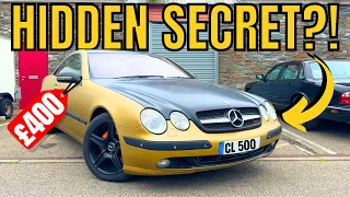 Unwrapping my £400 5L V8 Mercedes revealed a terrible secret!