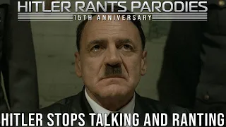 Hitler stops talking and ranting