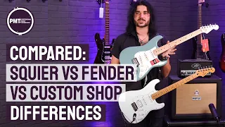 Squier vs Fender vs Fender Custom Shop - What You Actually Get For Your Money