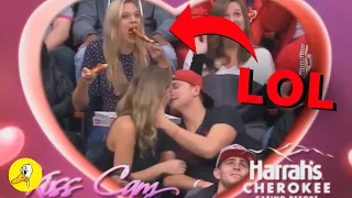 25 MOMENTOS DIVERTIDOS en la KISS CAM y TRIBUNAS de ESTADIOS 😂❤️