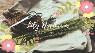 Introduction to Creative Studio 🌺 TULINA Знакомство с Творческой студией Лилии Новиковой