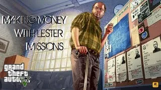 Grand Theft Auto 5 | Lester Mission : Bus Assassination | Stock Market Money Making Tips