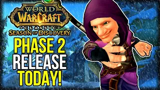 PHASE 2 RELEASE TODAY! DISCOVERING EVERYTHING | Season of Discovery | WoW Classic