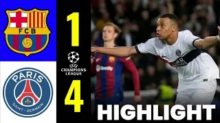 BARCELONA vs PSG TADI MALAM | HASIL LIGA CHAMPIONS TADI MALAM 2024| HASIL BOLA TADI MALAM