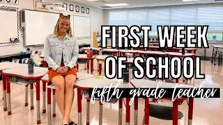 FIRST WEEK OF SCHOOL VLOG | First Days in Fifth Grade | Elementary Teacher Vlog 2021