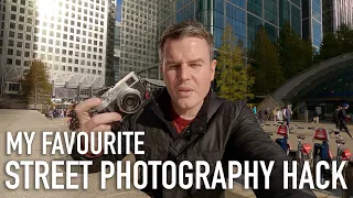 Try this! My FAVOURITE street photography hack! London with the Fujifilm X100V