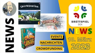 Brettspiel News der Brettspielbox 10. März 2023 - neues aus der Branche