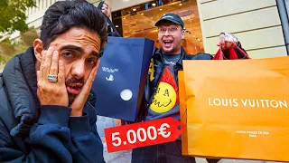 BERTH OH SE GASTA 5.000€ EN COMPRAS!! (Off white, Louis Vuitton...)