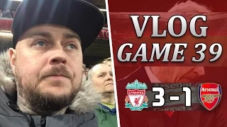 Liverpool 3 v 1 Arsenal | Another Sh*t Performance | Matchday Vlog | Game 39