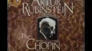 Arthur Rubinstein - Chopin Mazurka, Op. 67 No. 4