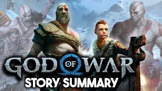 God of War (2018) - Story Summary - What You Need to Know to Play God of War Ragnarök!