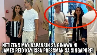 Netizes may NAPANSIN sa GINAWA ni James Reid kay Issa Pressman HABANG nasa SINGAPORE! Panoorin