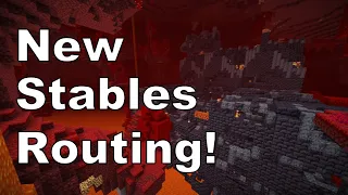 How to loot Hoglin Stables for Minecraft Speedruns!