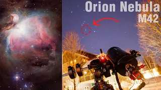 I'm Back! Photographing the GREAT ORION NEBULA 1 year later!