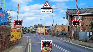 Stowmarket Station Level Crossing, Suffolk