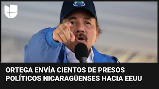 Cerca de 200 presos políticos son liberados por Daniel Ortega y enviados a Estados Unidos