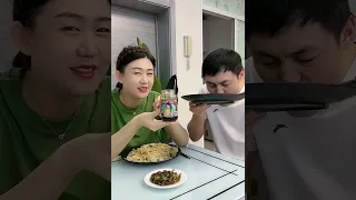 Funny Husband and Wife Yummy Food Eating Challenge 🍲🍲😋😋🤣🤣 Ep 108