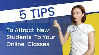 5 Tips to attract NEW students to your online classes! #attractclients #coursecreation #uteach