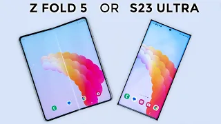 NEW Samsung Galaxy Z Fold 5 Review vs S23 Ultra. Choose Carefully.