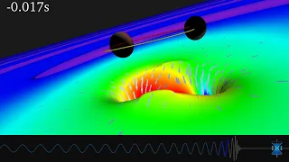 Warped Space and Time Around Colliding Black Holes Courtesy Caltech MIT