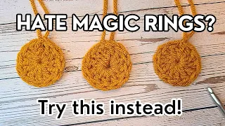 3 Alternatives to a Magic Ring/Circle! (Easy Tutorial)