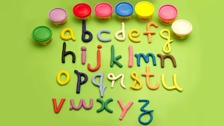 Play Doh Alphabets Song | ABC Kids Video And Song
