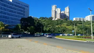 Taxi ride. Maputo. Mozambique.