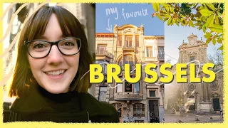 discovering Art Nouveau in Brussels (DIY architecture tour!) | Europe Travel Diary