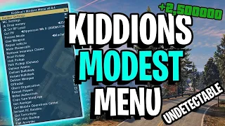 GTA 5 Mod Menu | Free Kiddions Mod Menu GTA 5 | Undetected Private Menu | Latest Version 2022