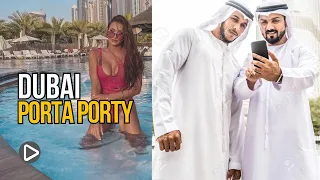 Dubai Porta potty  Full video -The Sick Things Instagram Models Do in Dubai