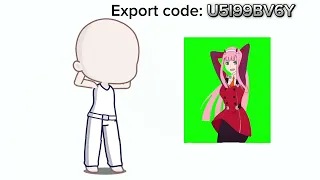 The zero two dance //gacha life 2 animated pose code// FREE TO USE without credit