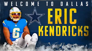 ✭ WELCOME TO THE #COWBOYS Eric Kendricks 2023 ALL 22 HIGHLIGHTS