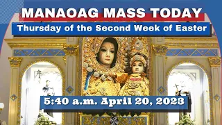 Catholic Mass Today at Our Lady of Manaoag Church Live  5:40 A.M.   April  20,  2023