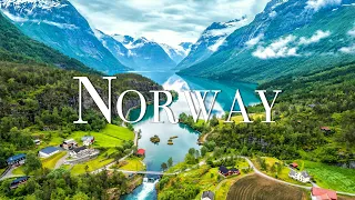 Норвегия 4K Удивительная природа - красивая фортепианная музыка, расслабляющая музыка для учебы, сна