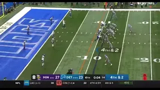 Detroit Lions first win of 2021 with Titanic music