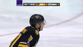 Victoriaville's Vitalii Abramov Scores a Highlight Reel Lacrosse-Style Goal