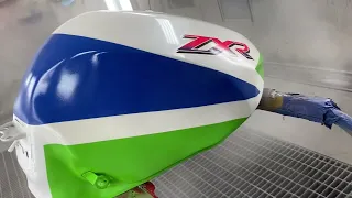 1993 zxr750 gas tank restoration