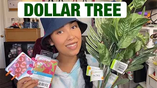 Spring Garden Supplies and New Season Home Decor Finds | Dollar Tree Haul | AnnaG | missmyluck91