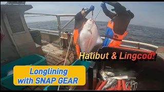 Halibut & Lingcod Fishing with SNAP GEAR